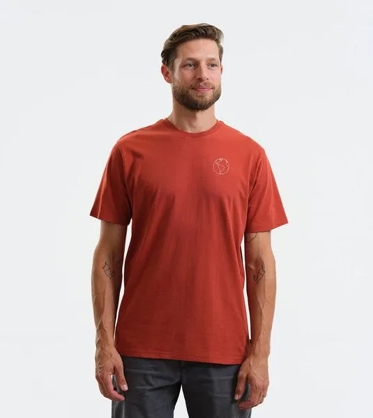 Gary Mash GARY MASH T-Shirt Erde aus Biobaumwolle, Rost (rot), – Produktbild 4 von 4