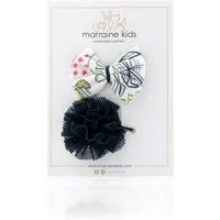 Marraine Kids Marraine Kids Bunte Haarclips aus Bio Baumwolle, Dunkelblau, – Produktbild 1 von 1