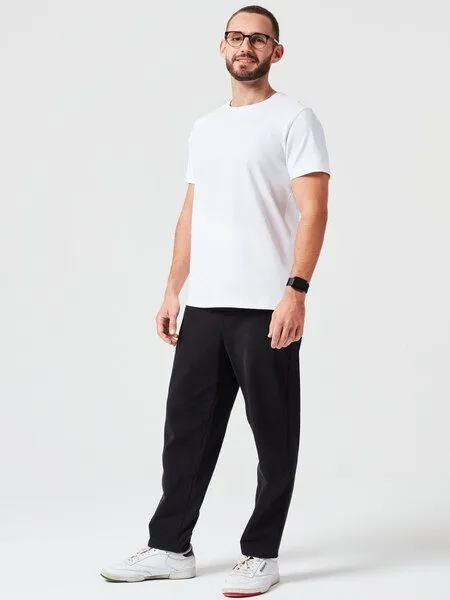 COREBASE COREBASE T-Shirt aus 100 % Bio-Baumwolle, 300 g/m², Weiss, – Produktbild 3 von 7
