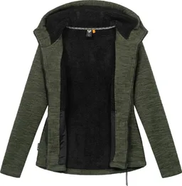 ragwear ragwear Kapuzenstrickjacke Lyshka Melange Kuschelige Kapuzenjacke in Strick-Optik – Produktbild 1 von 1
