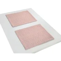 Nature by Adam Nature by Adam Tischset 2er Pack aus 100% Bio-Baumwolle - Made in Germany - Little Parrot, Rosa, – Produktbild 1 von 1