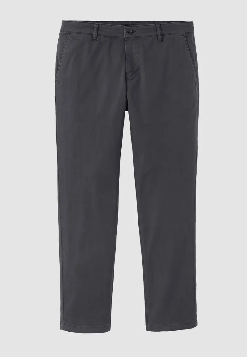 recolution Recolution Herren vegan Chinos Kelp Dunkelgrau, Dunkelgrau, – Produktbild 1 von 2