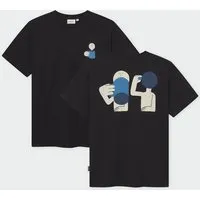 Dedicated DEDICATED T-Shirt aus Biobaumwolle "Stockholm" - Smile Cup, Schwarz, – Produktbild 1 von 1