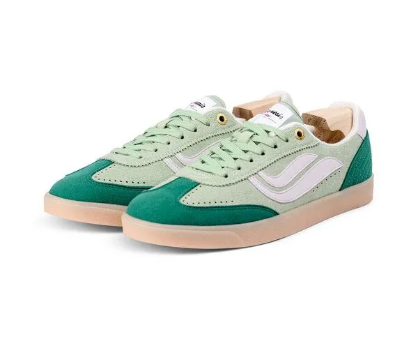 Genesis Footwear Genesis Footwear G-Volley Hairy - vegane Sneaker, Teal / mint / white, – Produktbild 1 von 4