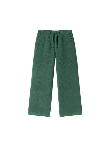 FUXBAU FUXBAU Frauen Musselinhose, Grün, – Produktbild 2 von 4