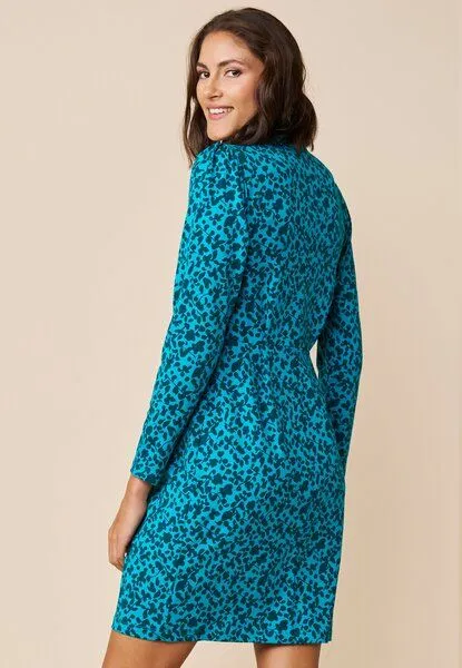 LANA Organic LANA Organic Kleid, Modell Kornelia, Jelena deep ocean, – Produktbild 2 von 4