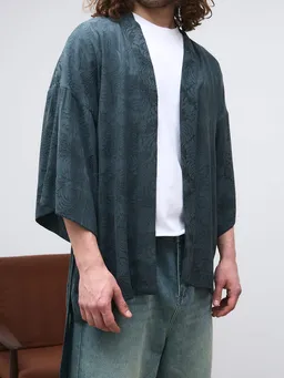 Yahmo Yahmo Herren vegan Kimono Erich Eclipse Blau – Produktbild 1 von 1