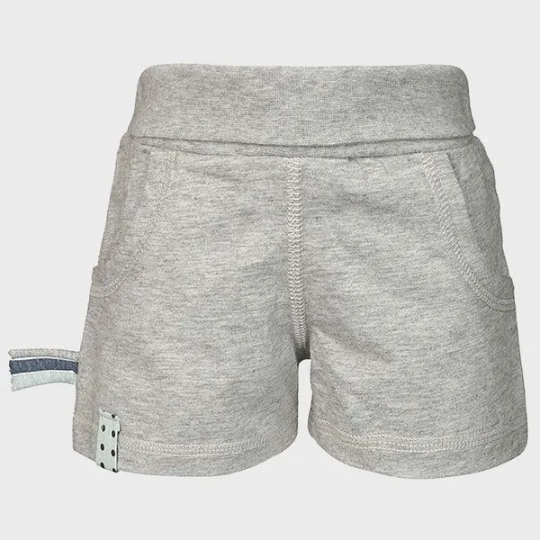 OrganicEra Baby-Shorts 'OrganicEra' aus Bio-Baumwolle, Grau, – Produktbild 4 von 4