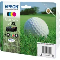 Epson Epson 4er Set Tintenpatronen T3476/ 34XL schwarz, cyan, magenta, gelb – Produktbild 3 von 3