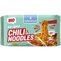 followfood followfood Bio-Instant-Gericht Chili Nudeln "Hot + Spicy", 159 g – Produktbild 1 von 1