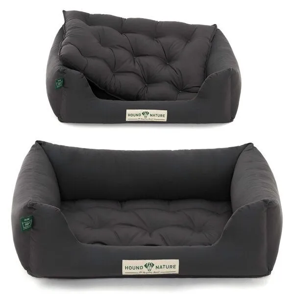 HOUND & NATURE HOUND & NATURE Öko Hundebett ZÜRICH, Grau, – Produktbild 5 von 6