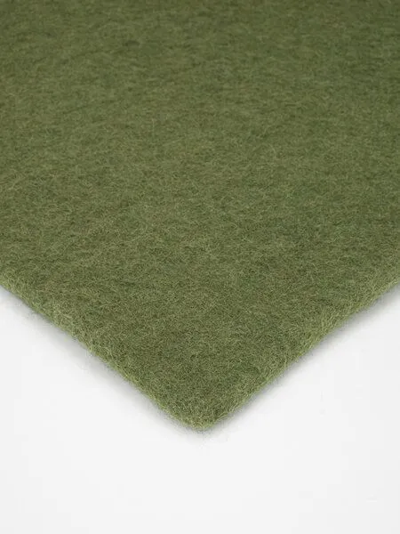 myfelt myfelt Filzteppich rechteckig, 100% reiner Schurwolle, Tannengrün (jost), – Produktbild 1 von 4