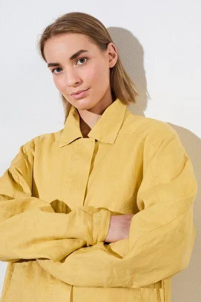 LangerChen LangerChen Jacket Chevery, Corn (gelb), – Produktbild 1 von 4