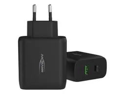 Ansmann USB-Ladegerät "Home Charger HC265PD", 3,25 A, 65 W, USB-A/-C, schwarz – Produktbild 1 von 1