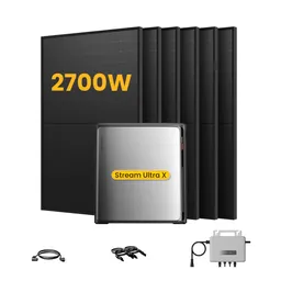 EcoFlow EcoFlow Stream Ultra X Solaranlage mit Speicher, inkl. 6 x 450W Bifazialen Solarmodulen, by Powerness (deal) - Stream Ultra X | 3840Wh / ohne Zubehör / Standardversand – Produktbild 1 von 1
