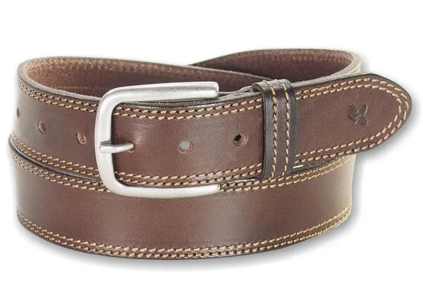 Greenbelts Greenbelts Herren Ledergürtel YORK, Cognac, – Produktbild 3 von 4