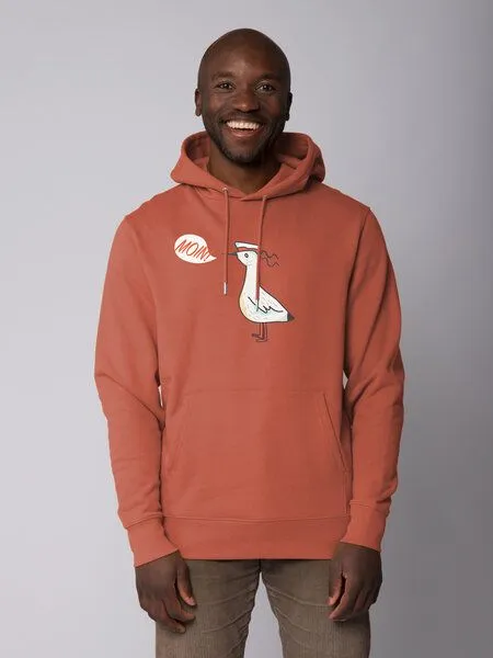 watapparel watapparel Hoodie Unisex Moin Seagull, Heritage brown, – Produktbild 1 von 3