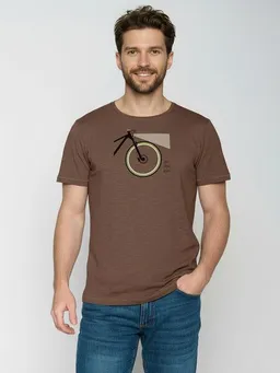 GreenBomb GREENBOMB Bike Light Spice - Sportliches T-Shirt aus Bio-Baumwolle / hochwertiger Print / GOTS / Fair & Vegan – Produktbild 1 von 1