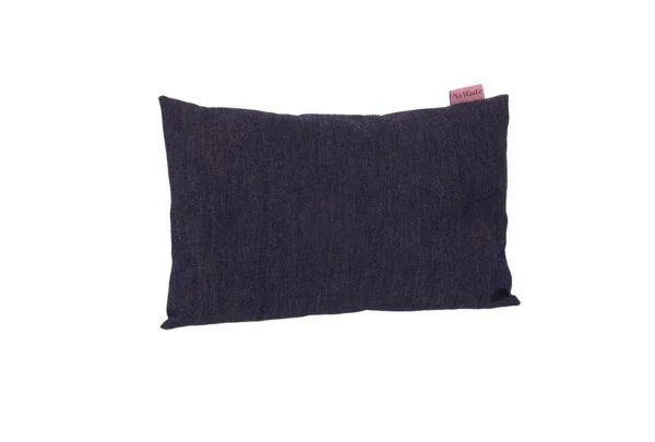 NoWaste Wrapping NoWaste Wrapping Zirbenkissen Kopfkissen Schlafkissen 20 x 30 cm, Jeans, – Produktbild 1 von 2