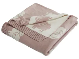 HANS NATUR Babydecke Bio-Baumwolle, Schäfchen rose Maße 80 x 100 cm – Produktbild 1 von 1