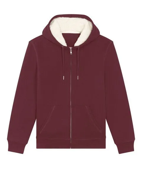 TORLAND TORLAND Winter-Sweater mit Kapuze und Fleece-Futter HYGGER SHERPA, Rot (burgundy), – Produktbild 1 von 2