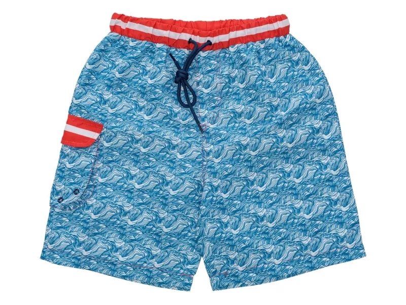 ducksday ducksday Kinder Badehose "Straya", Blau, – Produktbild 1 von 2