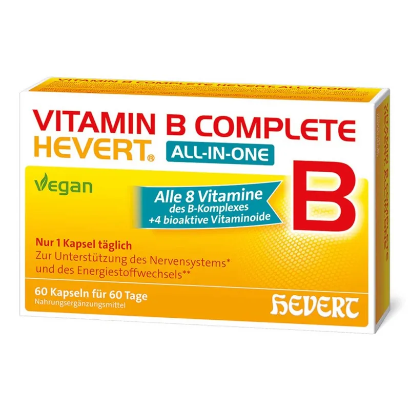 VITAMIN B HEVERT Vitamin B Complete Hevert All-in-one Kapseln – Produktbild 1 von 1
