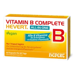 VITAMIN B HEVERT Vitamin B Complete Hevert All-in-one Kapseln – Produktbild 1 von 1