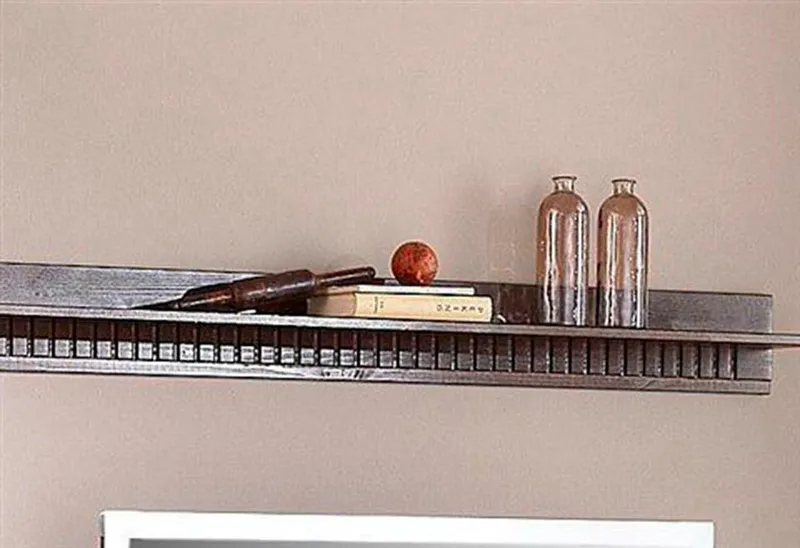 OTTO home Wandboard Cubrix, aus massivem Kiefernholz, in zwei unterschiedlichen Breiten, Braun, – Produktbild 7 von 8