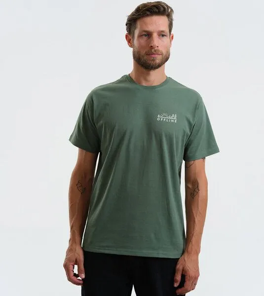 Gary Mash GARY MASH Shirt Offline mini aus Biobaumwolle, Oliv (grün), – Produktbild 1 von 4