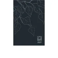 Zettler Zettler Buchkalender aus Recyclingpapier, 2027 schwarz – Produktbild 3 von 3