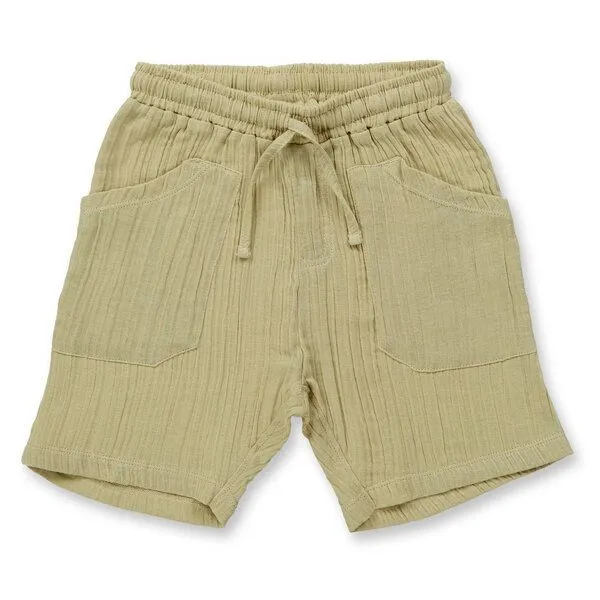 Sense Organics sense-organics Sommer Kinder Kurze Hose Shorts leicht Bio Baumwolle, Light reed, – Produktbild 1 von 2