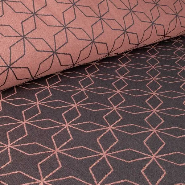 Hoppediz Hoppediz Babytragetuch - Ring-Sling kbA, Malmö rose, – Produktbild 4 von 4