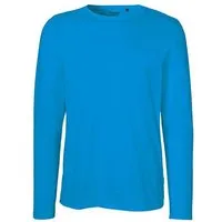 Neutral Neutral® Herren Langarm T-Shirt von Neutral Bio Baumwolle, Saphir, – Produktbild 1 von 1