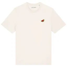LIGARTI Besticktes T-Shirt – Wassermelone – LIGARTI Tiermanufaktur – Produktbild 1 von 1
