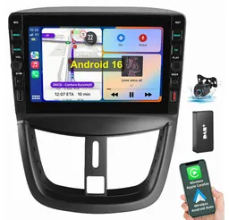 ESSGOO Für Peugeot 207 CC Carplay Navi WiFi Bluetooth Autoradio (RDS, Digitalradio (DAB), FM) – Produktbild 1 von 1