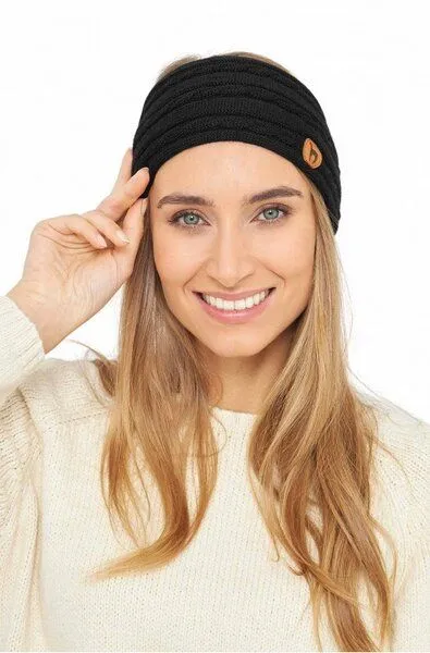 Apu Kuntur Apu Kuntur Stirnband Suave aus 100% Baby Alpaka, Schwarz, – Produktbild 4 von 4