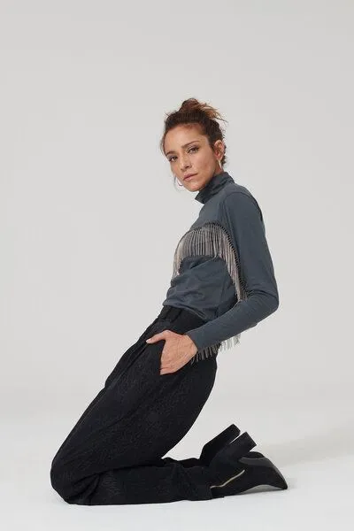 Lovjoi Lovjoi Langarmshirt ZEDKIN aus Biobaumwolle, Charcoal grey (grau), – Produktbild 3 von 4