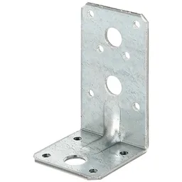 Alberts ALBERTS Schwerlast-Winkelverbinder m.Sicke, sendzimirverzinkt, TxHxB 90x50x50 mm, PRO – Produktbild 1 von 1