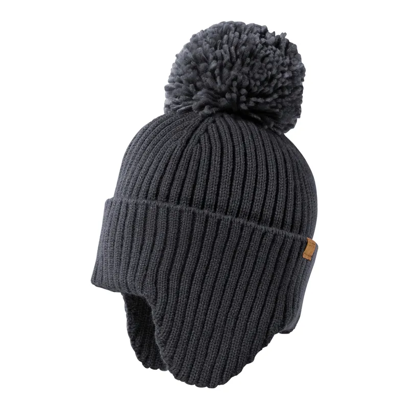 Maximo Maximo Winter-Mütze mit Bommel, Grau, – Produktbild 1 von 1