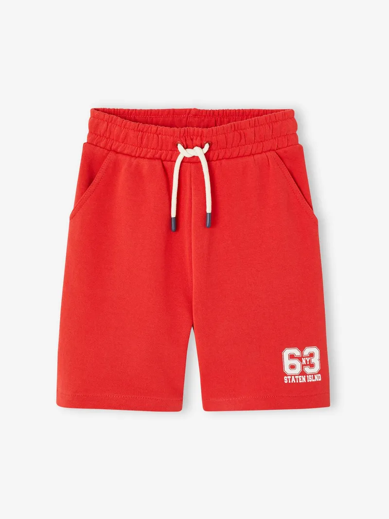 Vertbaudet Sport-Shorts Jungen, Rot, – Produktbild 1 von 3