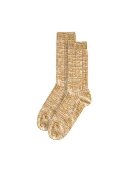 FUXBAU FUXBAU Socken meliert, Senfgelb meliert, – Produktbild 3 von 4
