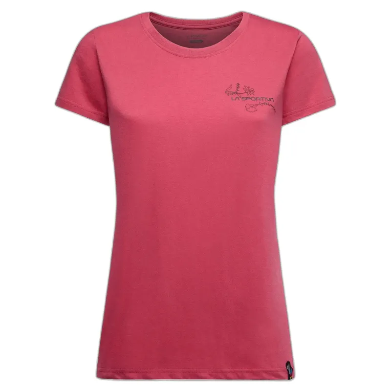 La Sportiva T-Shirt La Sportiva Climb Flower, Rosa, – Produktbild 2 von 2