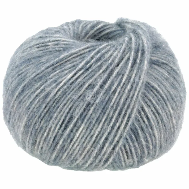 Lana Grossa Lana Grossa Natural Alpaca Pelo Graublau Meliert, Graublau meliert, – Produktbild 1 von 1