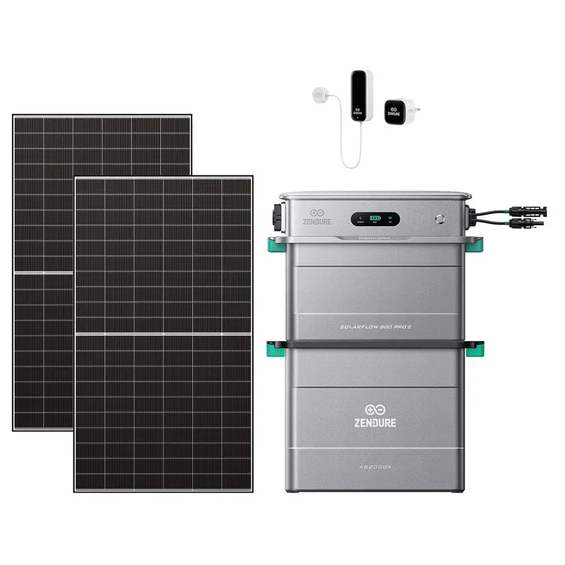 Zendure Deutschland Zendure SolarFlow 800 Pro 2: All-in-one Balkonkraftwerk-Speicher mit KI, SolarFlow 800 Pro 2 + Smart Meter D0 / 1*AB2000L (1.92 kWh) / 2*515W Bifaziale (1339Wp Max) – Produktbild 1 von 2