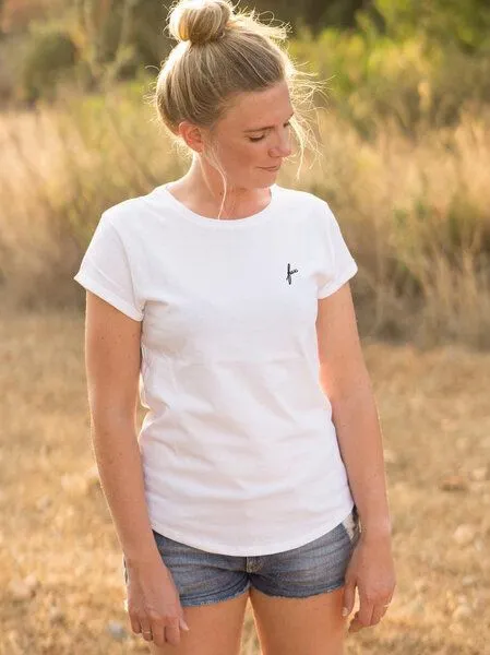 FUXBAU FUXBAU Frauen fux T-Shirt, Weiß, – Produktbild 2 von 4