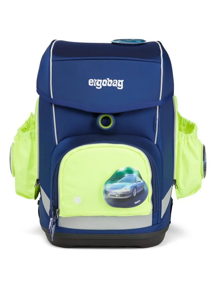 Ergobag Ergobag Schulranzen Fluo LED Seitentaschen Set, reflektierend, Gelb, – Produktbild 2 von 3