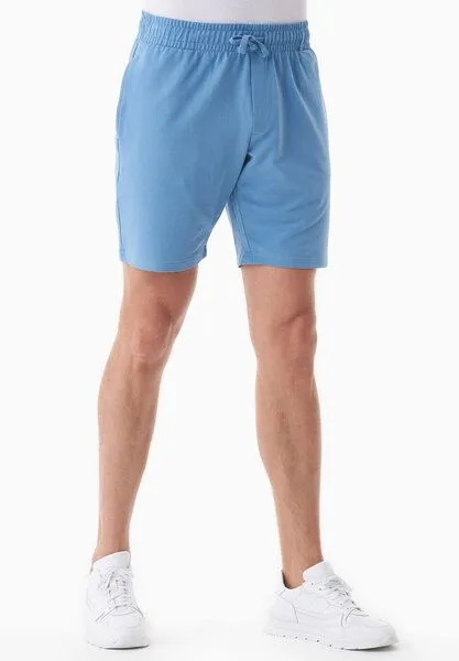 ORGANICATION ORGANICATION SAHIN | Leichte Sweatshorts aus Bio-Baumwolle, Blue fog, – Produktbild 1 von 3