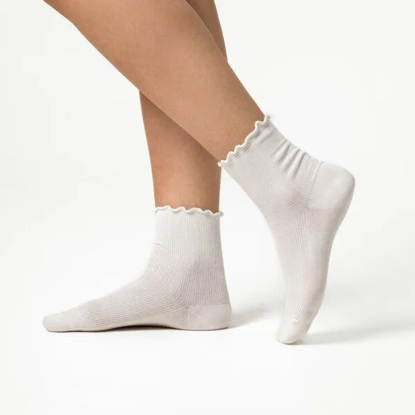 Living Crafts Living Crafts Socken, 2er Pack - ASTHER, White/camelia (mehrfarbig), – Produktbild 2 von 4