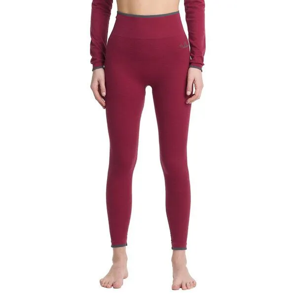 Woolona Woolona Merino Tights - BIANCA - Nahtlos, Pflaume, – Produktbild 1 von 4